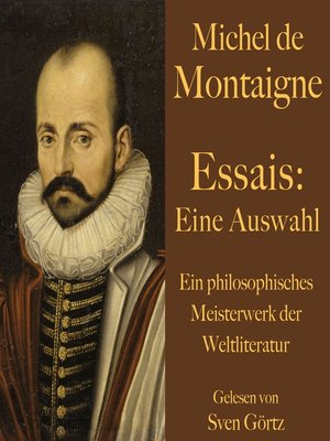 cover image of Michel de Montaigne